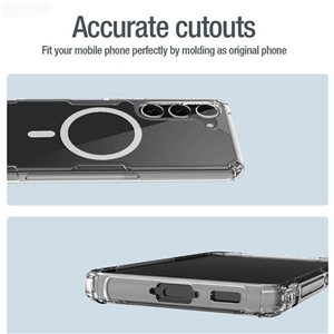کاور نیلکین مدل Nature TPU Pro Magnetic مناسب برای گوشی موبایل سامسونگ Galaxy S23 Plus