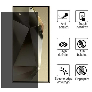 محافظ صفحه نمایش حریم شخصی بوف مدل Silicone-Privacy مناسب برای گوشی موبایل سامسونگ Galaxy S22 Ultra