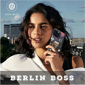 قاب مگ سیف برند Zuck Bear مدل Berlin Boss Eins Suave مناسب برای آیفون iPhone 15 Pro Max