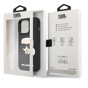 قاب Karl Lagerfeld کارل لاگرفلد سیلیکونی اورجینال مدل Karls Head مناسب برای Apple iPhone 13 Pro Max