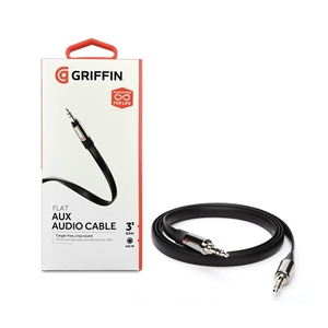 کابل صدا AUX گریفین (0.9 متر) | Griffin Flat AUX Audio Cable