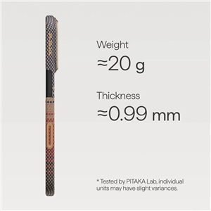 قاب آیفون 17 پرو مکس PITAKA Ultra Slim Moment Sunset PitaTap