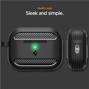 کاور کیس ایرپاد پرو 3 اپل Spigen Rugged Armor مناسب برای AirPods Pro (3rd Gen)