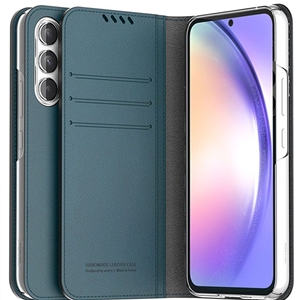 کیف چرمی گوشی آراری مدل Mustang Diary مناسب Galaxy A54