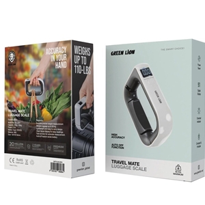 ترازوی دیجیتالی چمدان مسافرتی گرین لاین مدل Travel Mate LS01