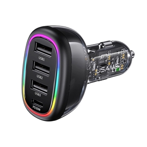 شارژر فندکی 4 پورت 48 وات یوسمز مدل CC170