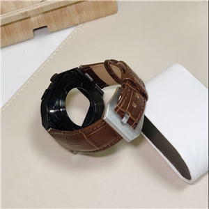 بند اپل واچ سری لاکچری Metal & Leather set for apple watch 45 mm