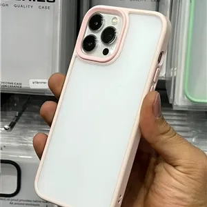 قاب پشت شفاف برند مجیک ماسک Magic Mask مدل کیو سریز Q Series دور لنز دار برای گوشی  iPhone 13