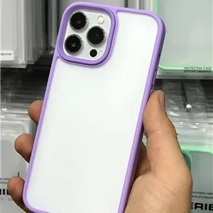 قاب پشت شفاف برند مجیک ماسک Magic Mask مدل کیو سریز Q Series دور لنز دار برای گوشی  iPhone 13