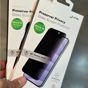 گلس حریم شخصی پرایوسی برند JCPAL مدل Preserver Privacy مناسب برای Apple iPhone 15 Pro