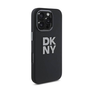 قاب آیفون 16 پرو مکس DKNY Liquid Silicone Metal Logo