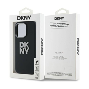 قاب آیفون 16 پرو مکس DKNY Liquid Silicone Metal Logo