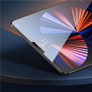محافظ صفحه شیشه ای تمام صفحه بیسوس iPad Pro 12.9 inch 1 / 2 / 3 Gen Baseus Full Glass SGBL021202