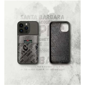 قاب چرمی جاکارتی برند پولو مناسب برای iPhone 15 Pro Max مدل Santa Barbara Polo Hulda