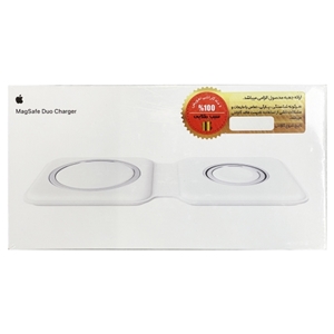 شارژر وایرلس دو کاره اپل مدل MagSafe Duo اورجینال اپل Apple MagSafe Duo Charger