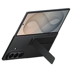 قاب برند سامسونگ مدل کربن استندینگ مناسب برای Samsung Galaxy Z Fold8 Ultra