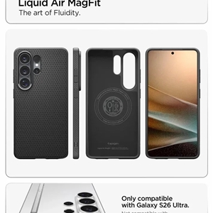 قاب گلکسی S26 اولترا اسپیگن مدل Spigen Liquid Air (MagFit)
