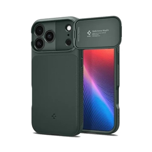 قاب آیفون 17 پرو مکس اسپیگن مدل (MagFit) Spigen Optik Armor