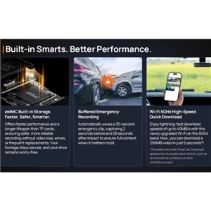 دوربین خودرو شیائومی Xiaomi 70mai M800 Dash Cam همراه دوربین عقب