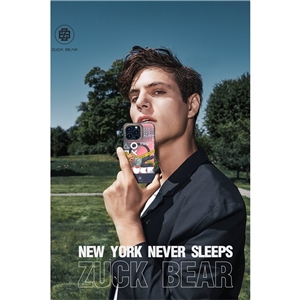 قاب مگ سیف برند Zuck Bear مدل New York Never Sleeps Magsafe Queens Spark مناسب برای آیفون iPhone 15 Pro Max