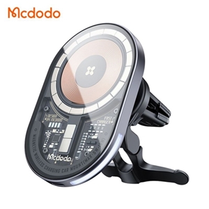 هولدر و شارژ وایرلس مگنتی مک دودو Mcdodo Transparent Magnetic Wireless Charging Car mount CH-2340