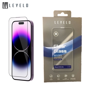 گلس توری دار پرایوسی مدل Levelo Tempered Screen Protector Anti Static مناسب برای Apple iPhone 14 Plus