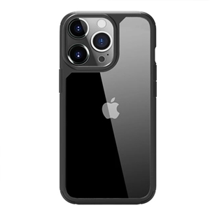 قاب جی تک آیفون 13پرو G-TECH SIROCCO CRYSTAL HYBRID BLACK Case iPhone 13 pro