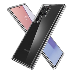 قاب اسپیگن گلکسی اس 22 الترا Spigen Crystal Hybrid Case Samsung Galaxy S22 Ultra